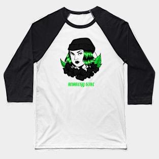 ANARCHY GIRL Baseball T-Shirt